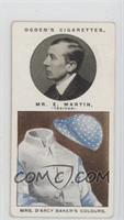 Mr. E. Martin, Mrs. D'Arcy Baker's Colours