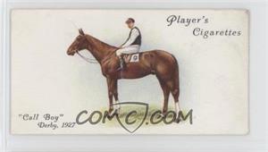 1933 Player's Derby and Grand National Winners - Tobacco [Base] #20 - Call Boy