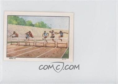 1936 Nestle Sports Series 43 L'Athlete Complet Track and Field - [Base] #27 - Course de haias