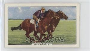 1938 Gallaher Racing Scenes - Tobacco [Base] #24 - Neck and Neck