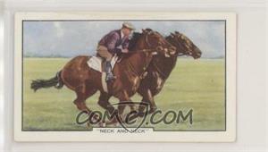 1938 Gallaher Racing Scenes - Tobacco [Base] #24 - Neck and Neck