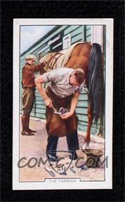 1938 Gallaher Racing Scenes - Tobacco [Base] #36 - The Farrier