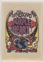 Skateboard Purple Heart