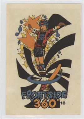 1978 Donruss All-Pro Skateboard - [Base] #18 - Frontside 360/Paul Hoffman [Good to VG‑EX]