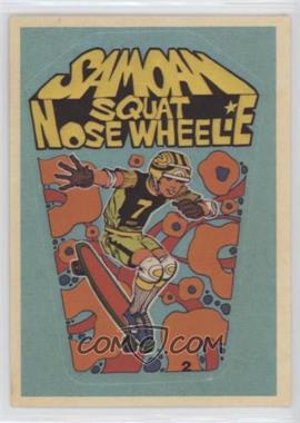 1978 Donruss All-Pro Skateboard - [Base] #2 - Samoan Squat Nose Wheelie/Greg Taie