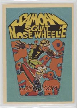 1978 Donruss All-Pro Skateboard - [Base] #2 - Samoan Squat Nose Wheelie/Greg Taie