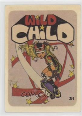 1978 Donruss All-Pro Skateboard - [Base] #31 - Wild Child/David Andrews [Poor to Fair]