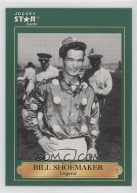 1991 Horse Star Jockey Star Cards - [Base] #1.2 - Bill Shoemaker (Black and White)