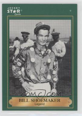 1991 Horse Star Jockey Star Cards - [Base] #1.2 - Bill Shoemaker (Black and White)