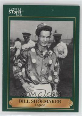 1991 Horse Star Jockey Star Cards - [Base] #1.2 - Bill Shoemaker (Black and White)