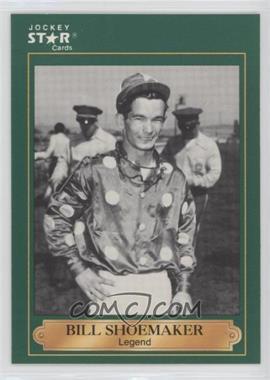 1991 Horse Star Jockey Star Cards - [Base] #1.2 - Bill Shoemaker (Black and White)