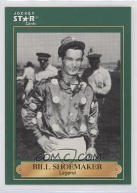 1991 Horse Star Jockey Star Cards - [Base] #1.2 - Bill Shoemaker (Black and White)