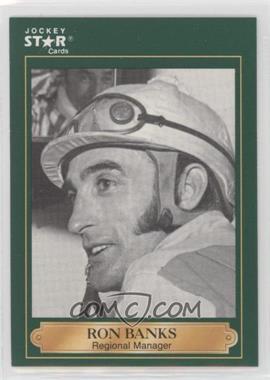 1991 Horse Star Jockey Star Cards - [Base] #24 - Ron Banks