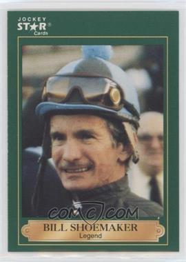1991 Horse Star Jockey Star Cards - [Base] #4 - Bill Shoemaker [Good to VG‑EX]