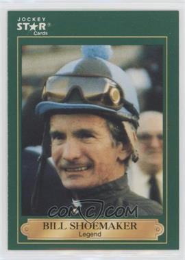 1991 Horse Star Jockey Star Cards - [Base] #4 - Bill Shoemaker [Good to VG‑EX]