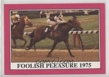 1991 Horse Star Kentucky Derby - [Base] #101 - Foolish Pleasure