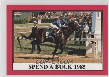 1991 Horse Star Kentucky Derby - [Base] #111 - Spend A Buck