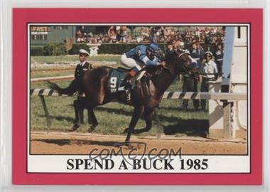 1991 Horse Star Kentucky Derby - [Base] #111 - Spend A Buck