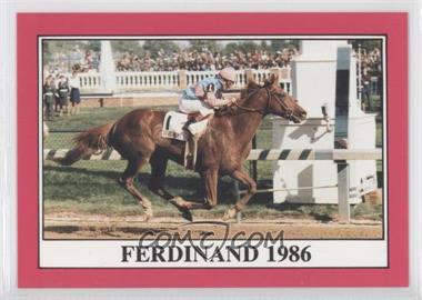 1991 Horse Star Kentucky Derby - [Base] #112 - Ferdinand