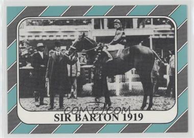 1991 Horse Star Kentucky Derby - [Base] #45 - Sir Barton