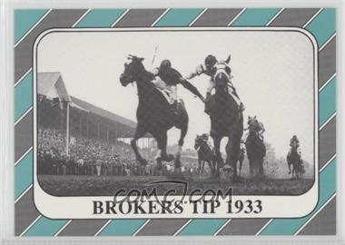1991 Horse Star Kentucky Derby - [Base] #59 - Brokers Tip