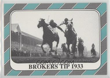 1991 Horse Star Kentucky Derby - [Base] #59 - Brokers Tip