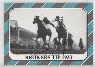 1991 Horse Star Kentucky Derby - [Base] #59 - Brokers Tip