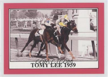 1991 Horse Star Kentucky Derby - [Base] #85 - Tomy Lee