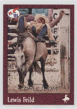 1991 Rodeo America Pro Rodeo Cards - Set B #31 - Lewis Feild