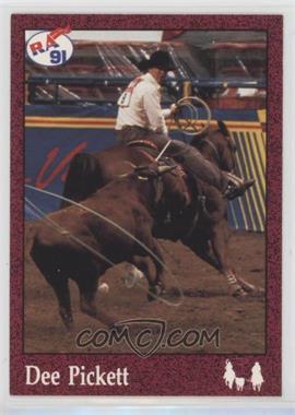 1991 Rodeo America Pro Rodeo Cards - Set B #77 - Dee Pickett