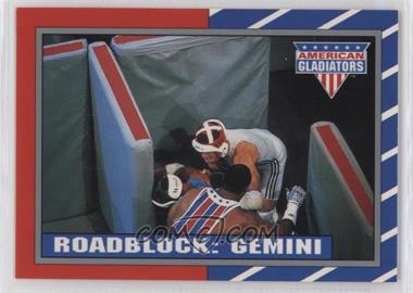 1991 Topps American Gladiators - [Base] #55 - Roadblock: Gemini