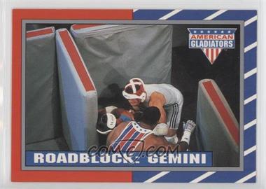 1991 Topps American Gladiators - [Base] #55 - Roadblock: Gemini