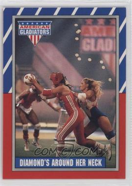 1991 Topps American Gladiators - [Base] #8 - Diamond's Around Her Neck