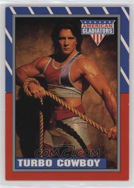 1991 Topps American Gladiators - [Base] #82 - Turbo Cowboy