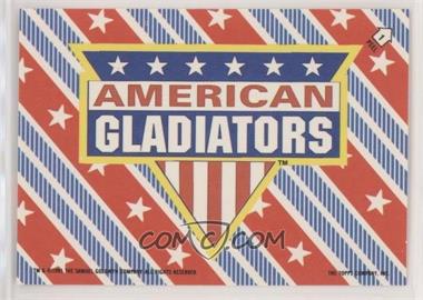 1991 Topps American Gladiators - Stickers #1 - American Gladiators Logo