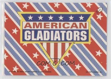 1991 Topps American Gladiators - Stickers #1 - American Gladiators Logo