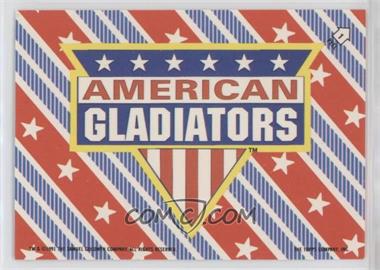 1991 Topps American Gladiators - Stickers #1 - American Gladiators Logo