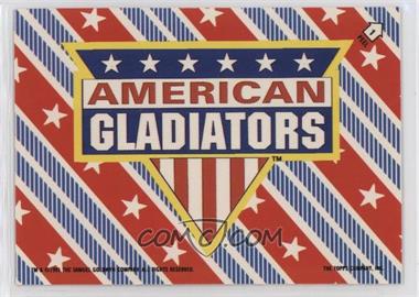 1991 Topps American Gladiators - Stickers #1 - American Gladiators Logo