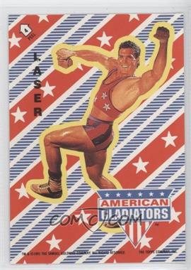 1991 Topps American Gladiators - Stickers #4 - Laser