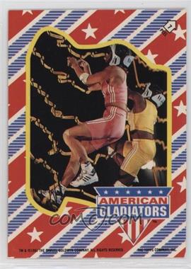 1991 Topps American Gladiators - Stickers #7 - Actoin Shot