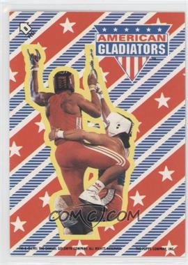 1991 Topps American Gladiators - Stickers #8 - Action Shot