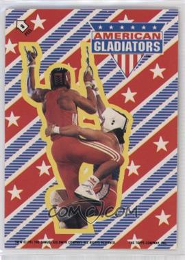 1991 Topps American Gladiators - Stickers #8 - Action Shot