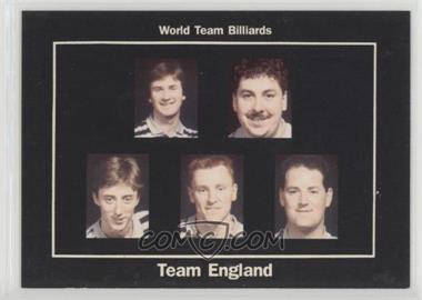 1993 W.W.C. Pro Billiards Tour - [Base] #125 - World Team Billiards - Team England /1000000
