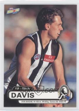 2001 Elite Sports AFL Heroes - [Base] #33 - Nick Davis