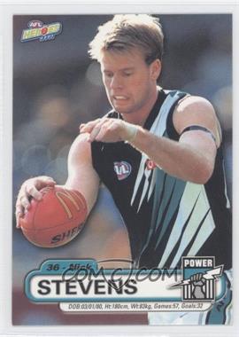 2001 Elite Sports AFL Heroes - [Base] #99 - Nick Stevens