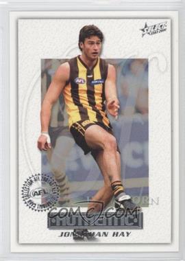 2001 Select Authentic AFL - [Base] #105 - Jonathan Hay
