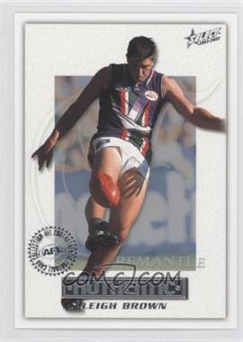 2001 Select Authentic AFL - [Base] #166 - Leigh Brown 