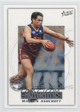 2001 Select Authentic AFL - [Base] #76 - Marcus Ashcroft