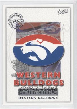 2001 Select Authentic AFL - [Base] #87 - Western Bulldogs