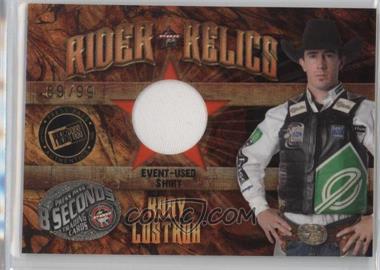 2009 Press Pass 8 Seconds - Rider Relics - Gold #RR-KL1 - Kody Lostroh /99